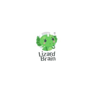 Lizard Brain Logo Image