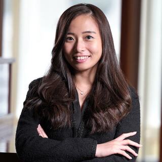 woman standing with arms crossed