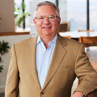 man standing smiling